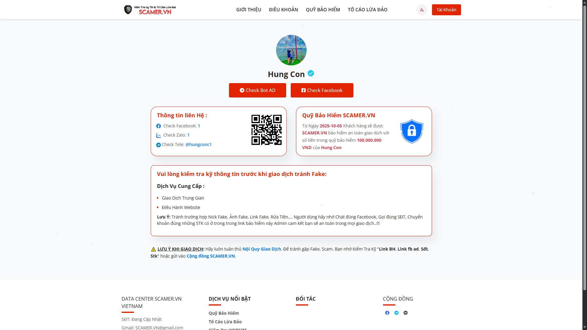 Tạo website Tố cáo lừa đảo,tạo link giao dịch viên uy tín